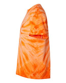 Dyenomite Cyclone Pinwheel Tie-Dyed T-Shirt 200CY - Orange