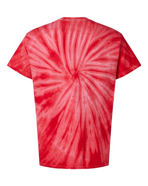 Dyenomite Cyclone Pinwheel Tie-Dyed T-Shirt 200CY - Red