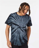 Dyenomite Cyclone Pinwheel Tie-Dyed T-Shirt 200CY - Black