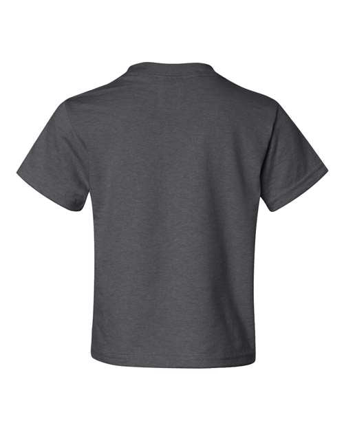 JERZEES Dri-Power® Youth 50/50 T-Shirt 29BR - Charcoal Grey