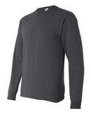 JERZEES Dri-Power® Long Sleeve 50/50 T-Shirt 29LSR - Charcoal Grey
