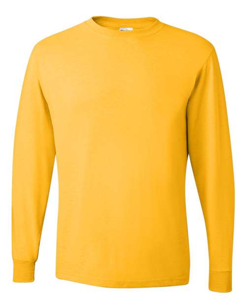 JERZEES Dri-Power® Long Sleeve 50/50 T-Shirt 29LSR - Island Yellow
