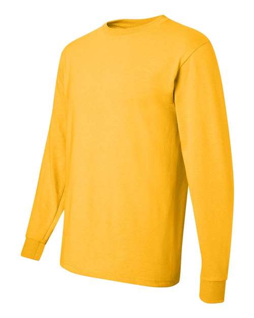 JERZEES Dri-Power® Long Sleeve 50/50 T-Shirt 29LSR - Island Yellow