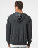 Independent Trading Co. Heathered French Terry Full-Zip Hooded Sweatshirt PRM90HTZ
