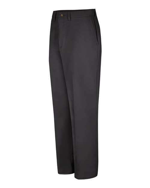 Red Kap Plain Front Casual Cotton Pants PC44 - Black - 30I
