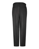 Red Kap Plain Front Casual Cotton Pants PC44 - Black - 32I