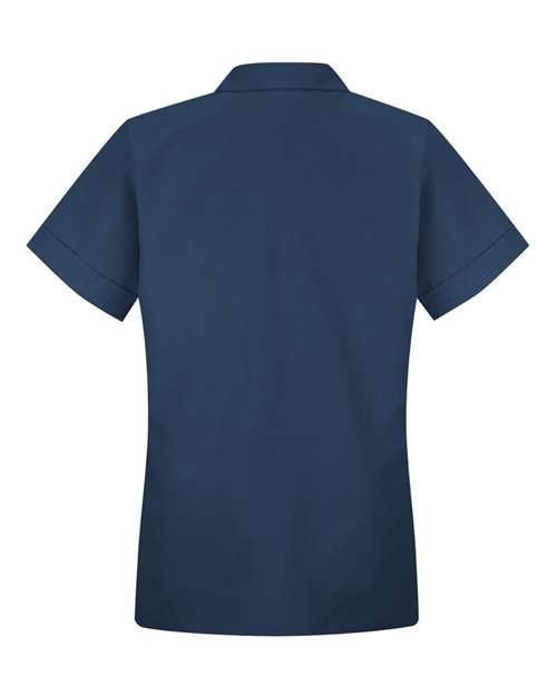 Red Kap Women's Loose Fit Short Sleeve Button Smock TP23