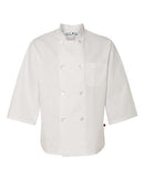 Chef Designs Three-Quarter Sleeve Chef Coat 0402