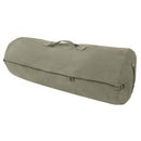 Rothco Canvas Duffle Bag with Side Zipper. Item