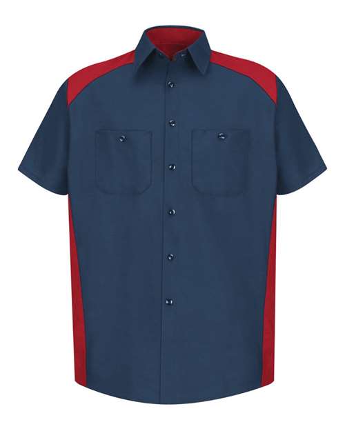 Red Kap Short Sleeve Motorsports Shirt SP28