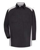 Red Kap Long Sleeve Motorsports Shirt SP18