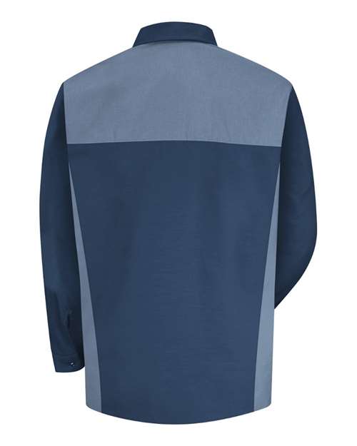 Red Kap Long Sleeve Motorsports Shirt SP18