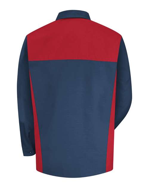 Red Kap Long Sleeve Motorsports Shirt SP18