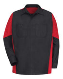 Red Kap Long Sleeve Automotive Crew Shirt SY10