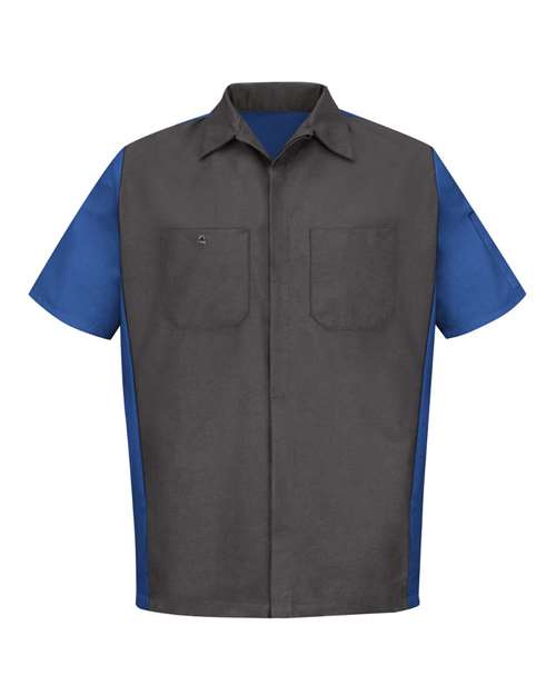 Red Kap Short Sleeve Automotive Crew Shirt SY20