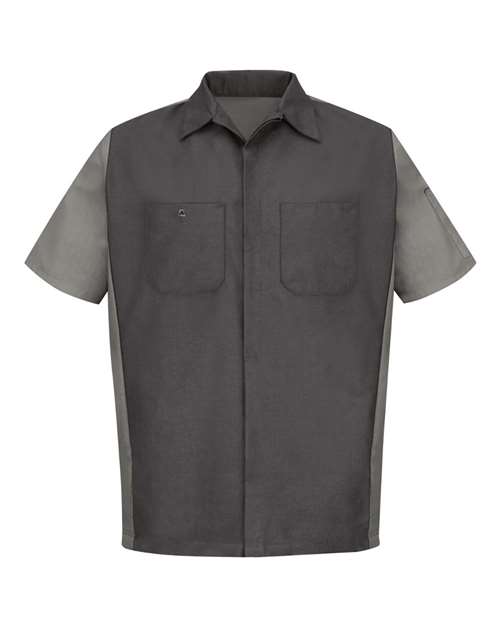 Red Kap Short Sleeve Automotive Crew Shirt SY20