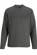 Edwards Point Grey Mens Quarter Zip [