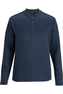 Edwards Point Grey Mens Quarter Zip [
