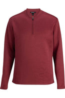 Edwards Point Grey Mens Quarter Zip [
