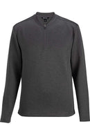 Edwards Point Grey Mens Quarter Zip [