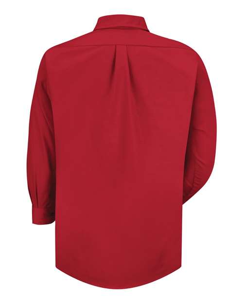 Red Kap Poplin Dress Shirt SP90 - Red