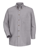 Red Kap Poplin Dress Shirt SP90 - Silver Grey
