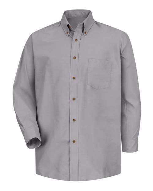 Red Kap Poplin Dress Shirt SP90 - Silver Grey