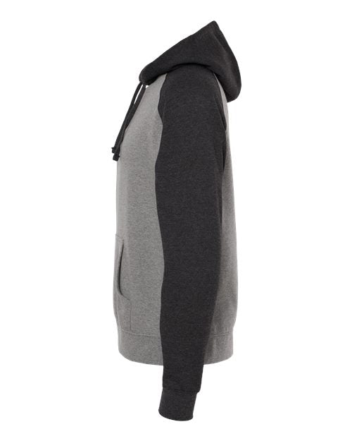 Independent Trading Co. Raglan Hooded Sweatshirt IND40RP