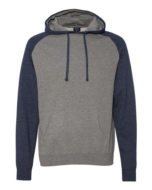 Independent Trading Co. Raglan Hooded Sweatshirt IND40RP