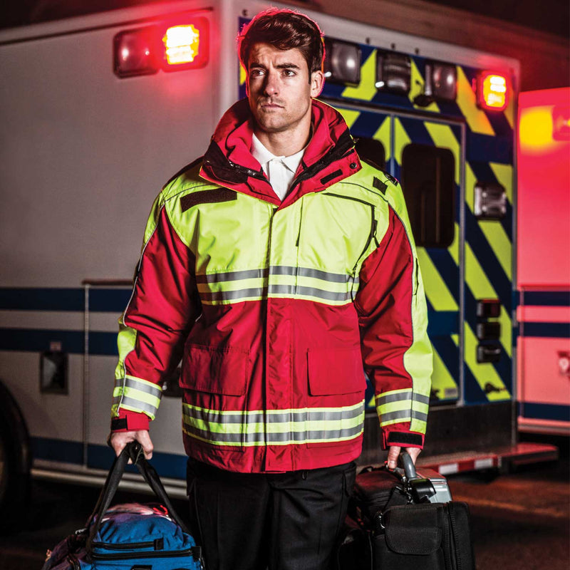 Game Sportswear [3555] Class 2 Hi Viz 3-in-1 The Rescue Jacket. Live Chat For Bulk Discounts.