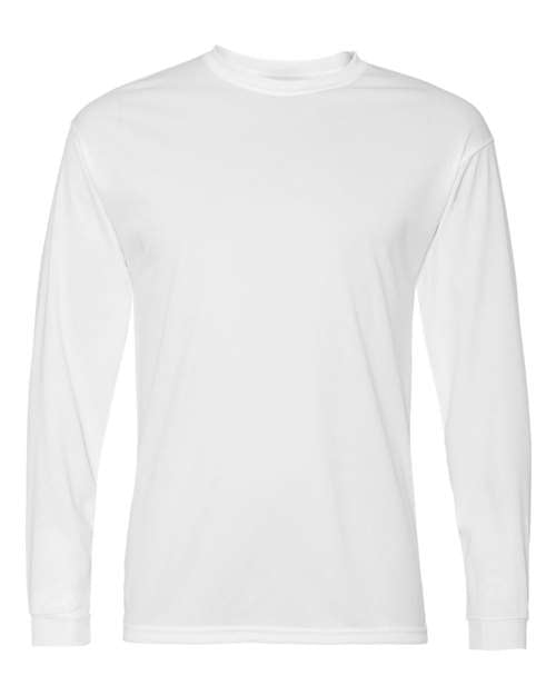 C2 Sport Performance Long Sleeve T-Shirt 5104 - White