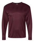 C2 Sport Performance Long Sleeve T-Shirt 5104 - Maroon