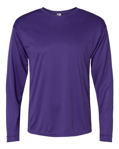 C2 Sport Performance Long Sleeve T-Shirt 5104 - Purple