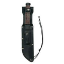 Rothco Military Fighting Utility Knife With Leather Handle. Item