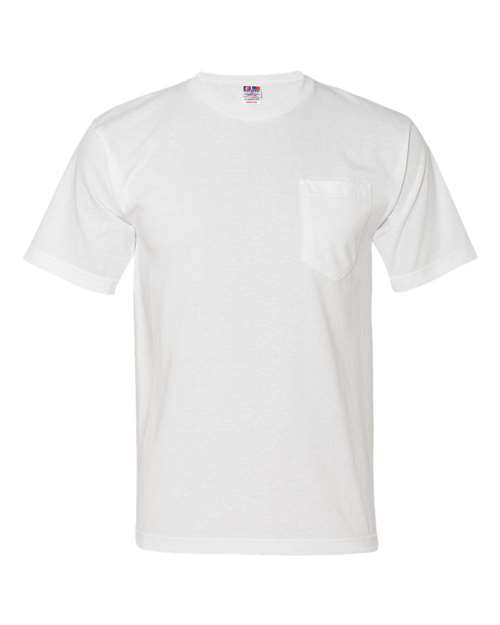 Bayside USA-Made Midweight Pocket T-Shirt 5070