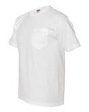 Bayside USA-Made Midweight Pocket T-Shirt 5070