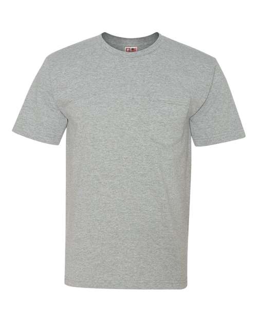 Bayside USA-Made Midweight Pocket T-Shirt 5070
