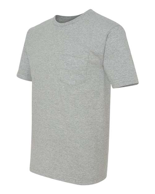 Bayside USA-Made Midweight Pocket T-Shirt 5070