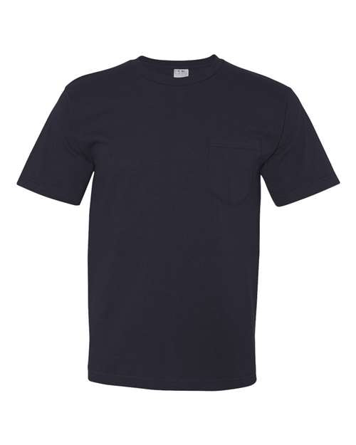 Bayside USA-Made Midweight Pocket T-Shirt 5070