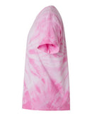 Dyenomite Cyclone Pinwheel Tie-Dyed T-Shirt 200CY - Pink
