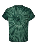 Dyenomite Cyclone Pinwheel Tie-Dyed T-Shirt 200CY - Forest