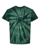 Dyenomite Cyclone Pinwheel Tie-Dyed T-Shirt 200CY - Forest