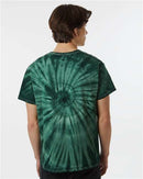 Dyenomite Cyclone Pinwheel Tie-Dyed T-Shirt 200CY - Forest