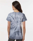 Dyenomite Cyclone Pinwheel Tie-Dyed T-Shirt 200CY - Silver