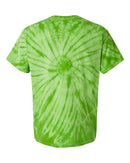 Dyenomite Cyclone Pinwheel Tie-Dyed T-Shirt 200CY - Lime