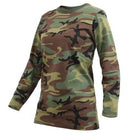 Rothco Womens Long Sleeve Camo T-Shirt. Item