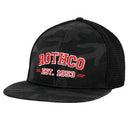 Rothco Est. 1953 Embroidered Midnight Black Camo Trucker Hat. Item