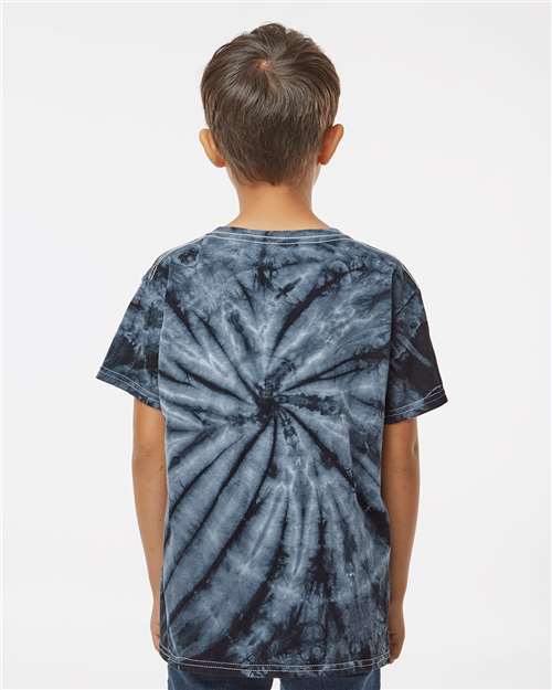 Dyenomite Youth Cyclone Pinwheel Tie-Dyed T-Shirt 20BCY