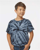 Dyenomite Youth Cyclone Pinwheel Tie-Dyed T-Shirt 20BCY