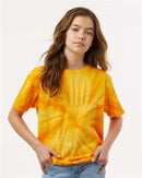 Dyenomite Youth Cyclone Pinwheel Tie-Dyed T-Shirt 20BCY